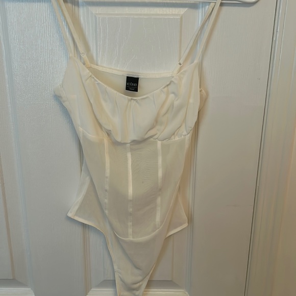 ICONE white mesh bodysuit - Picture 2 of 3